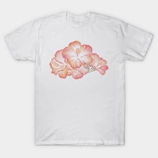 Hibisctus transparent T-Shirt